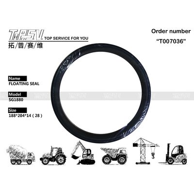 SG1880 ZX60 油圧ショベル走行フロートシール 機械 油圧ショベル油圧シールキット