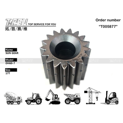 頑丈なDH60-7 掘削機 2 段階 太陽ギア 簡単 設置