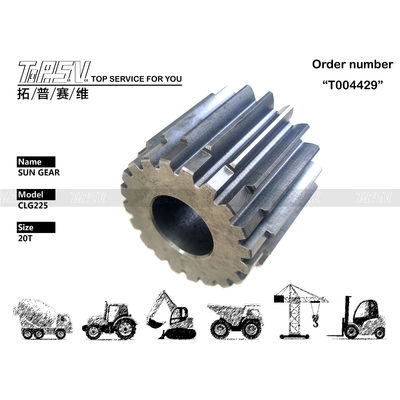 41A0110 CLG225油圧ショベル旋回2段サンギア部品保証用油圧モーター駆動およびギアオイルメンテナンス