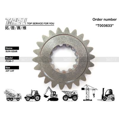 201-26-71150 簡単にインストール PC60-7 掘削機 スイング 1 段階 太陽ギア モーター 液圧モーター駆動 信頼性の高い性能