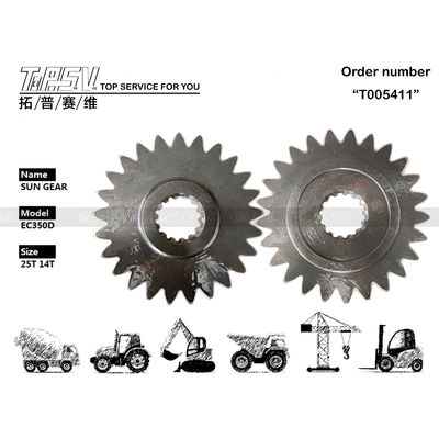 VOE14570934 ギヤオイルメンテナンス EC290D 油圧ショベル サンギヤ 油圧ショベル機械で使用、黒色