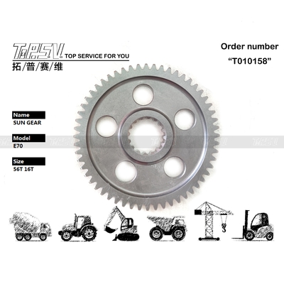 プラネタリ遊星減速機タイプE70 掘削機旋回サンギア減速機ギア部品、高耐久性