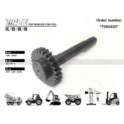 2025958 サイズによって異なります EX120-1 掘削機 旅行 1 ステージ 太陽ギアパーツ 耐久性が高いために黒色