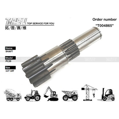 20S-26-1111 油圧駆動 PC20-5 油圧ショベル スイングピニオン 部品 長寿命油圧ショベル伝動システム用