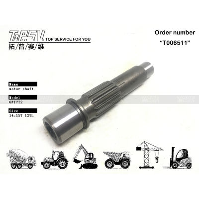 エネルギー採掘FR60-7掘削機油圧モーターシャフト 掘削機ブランドとモデルに対応 熱処理