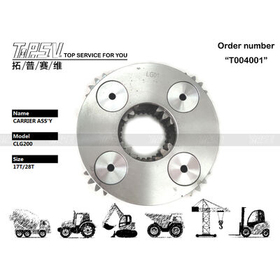 CLG200 エグババター スウィング 2 ステージ キャリア ASSY スウィング ドライブ エグババターのスペアパーツ