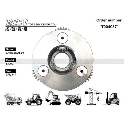 E320C 掘削機スイング2段キャリアASSY スイングドライブ用掘削機スペアパーツ