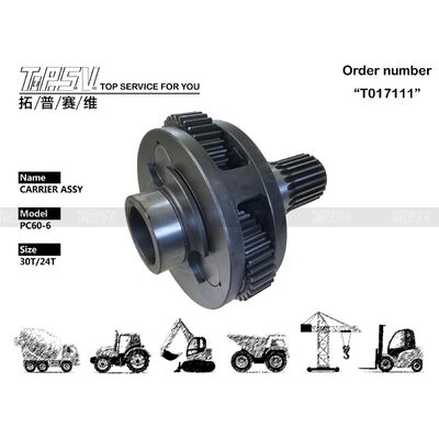 スイングドライブ掘削機のスペアパーツ用 PC60-6 掘削機スイングキャリア ASSY