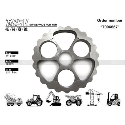 GM35VL Excavator Travel RV Gear Parts For Travel Drive Excavator Spare Parts