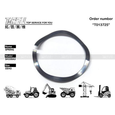 LA00848 EXCAVATOR スイングスプリング ケース CX290/B CX300C CX330 CX350 OD43 用