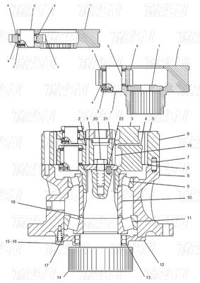 カタログ ボルトオン 設計 エグババター スウィングドライブ パーツ CATERPILLAR エグババター ブランドとモデル 114-8226 E312-A