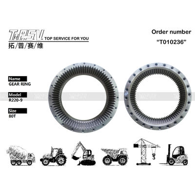 R220-9 80T エグババター 移動 鉄輪 39Q6-42110 回転用
