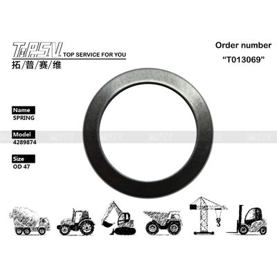 HPK055 4289874 エグババータ 水力ポンプ部品 ディスクスプリング OD47.5 黒