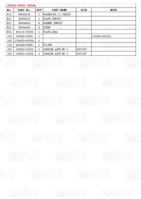 130426-00031 DX60R 掘削機 スイングドライブ カタログ 黒 工場色 水力 スイングモーター モータードライブ