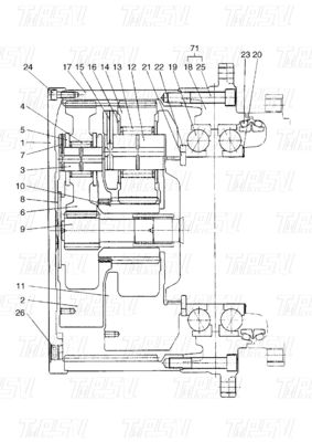 惑星 401-00005A DX420 エグババター トラベルドライブ カタログ