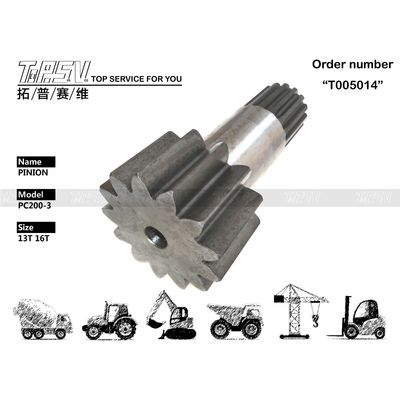 互換性 互換性 205-26-71393 PC200-3 エグババター スイング ピニオン ブランドとモデル エグババター 旅行 モーター 部品 エグババター 機械に使用
