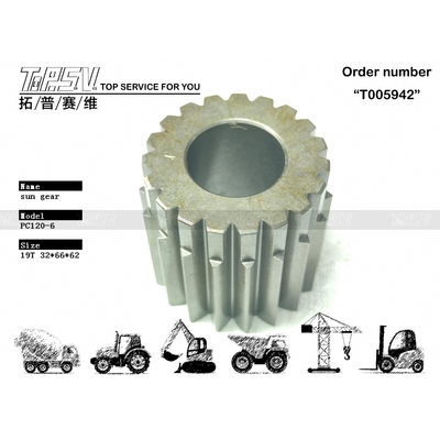 PC120-6 掘削機 2 段階 太陽ギア駆動モーター 重作業建設