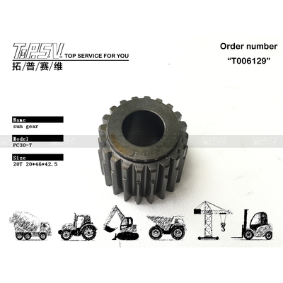 FUFRP-1159-08 高精度 PC30-7 油圧ショベル走行 2段サンギア (黒色)