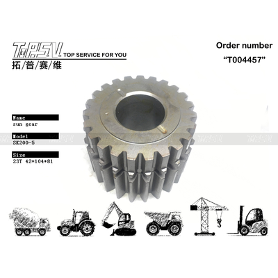YN32W01006P1 水力モーター駆動 SK200-5 エグババター スイング 2 ステージ エグババターのトランスミッションシステムのための太陽ギア