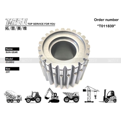 367-8368 カラー ブラック E320D2 エグババター スイング 2 ステージ 機械修理店の惑星式減速器のための太陽装置