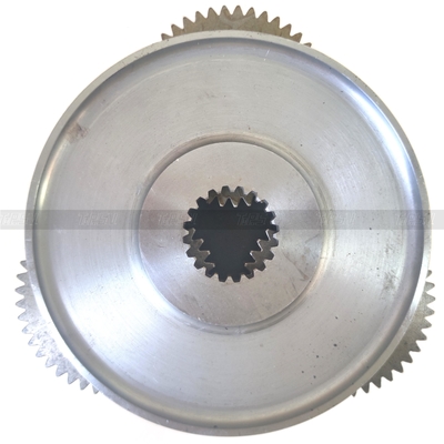 黒色ヘビーデューティ建設作業用スチール製ヘビーデューティE307C油圧ショベル走行1段キャリアアッセンブリ