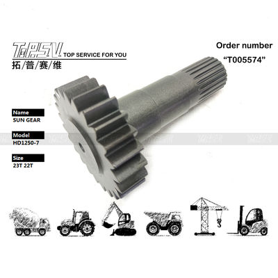 高耐久性 HD1250-7 掘削機走行 1 段サンギヤ 長寿命掘削機機械用