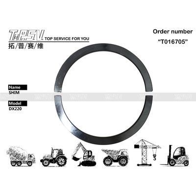 K9007395 DX220 掘削機走行シム スペアパーツ 機械修理工場向け電子部品 機能性と熱処理