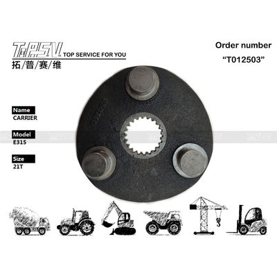136-2835 Hydraulic Motor Drive E313D Excavator Travel 1 Stage Carrier in Black for Smooth Long-Distance Transportation