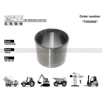 TM18 掘削機トランスミッション走行2段カップリングシステム 他の掘削機用減速機部品 黒色 互換性のあるブランドとモデル用