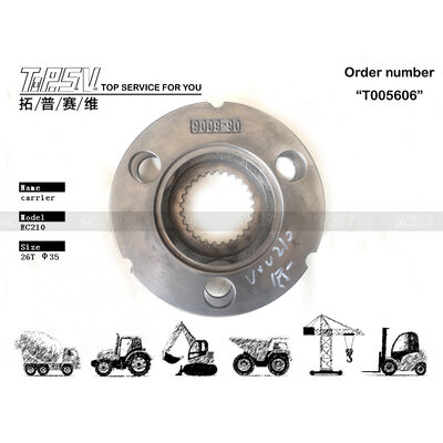 VOE14528727 ギア噛み合い EC210 油圧ショベル走行 1 段遊星キャリア 油圧ショベル機械用製造 動力分配とギアエンゲージメントを提供