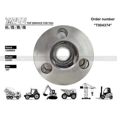 148-4637 E320C 掘削機 スイング 2 段階 惑星運搬器 耐久性のある部品 掘削機機械および様々な建設機器の用途のために設計