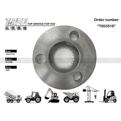 7Y-1751 水力モーター駆動 E200B 掘削機 スイング 1 ステージ 惑星運搬機 黒色 様々な掘削機モデルと互換性 動作を確保