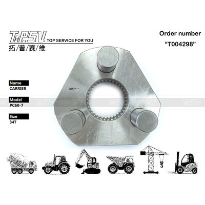 201-26-71130 水力モーター駆動 PC60-7 エグババター スイング 2 ステージ キャリア 黒色 スイングメカニズム 部品 様々なエグババターモデルに適しています