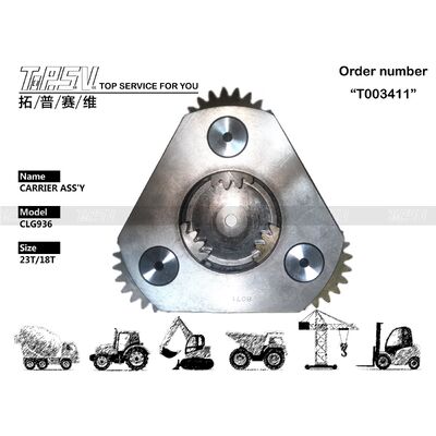 CLG936 エグババター スウィング 1 ステージ キャリア ASSY スウィング ドライブ エグババターのスペアパーツ