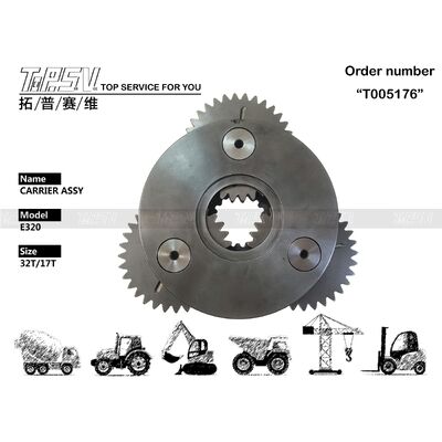 E320 掘削機旅行旅行ドライブ掘削機の予備品のための 1 段階キャリア ASSY の部品