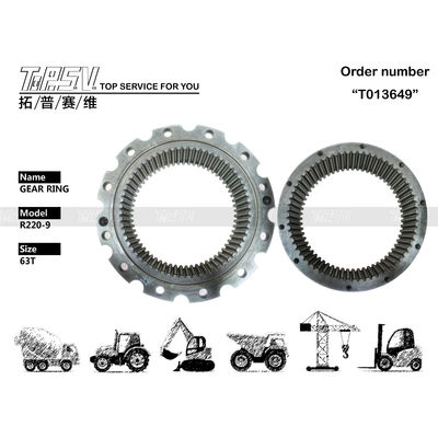 Good price R220-9 スウィング・スチール・エグババター・リング・ギア 39Q6-12110 63T オンライン