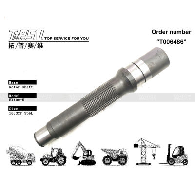 Good price EX400-5 エグババター 移動 ハイドロリック モーター シャフト 0352203 熱処理付き オンライン