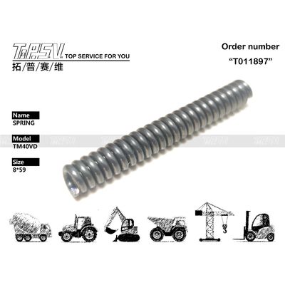 Good price K9004449 適合品牌とモデルのための鉄鋼TM40VD 掘削機移動液圧モータースプリング オンライン