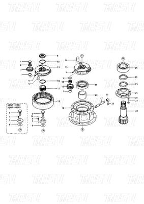 Good price オーダーメイド黒鋼 096-4329 5I-5393 5I-5394 096-5898 5I-5492 099-4137 E200B 掘削機 スイングドライブ カタログ修理ショップ オンライン