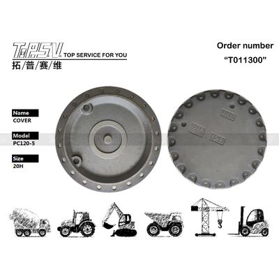 Good price 203-27-53232 高精度PC120-5 重作業での軽ギアオイル保守のための掘削機移動駆動カバー オンライン