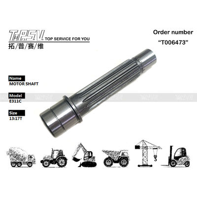 Good price 165-5803 製造済み その他 E311C 掘削機 移動モーターシャフト 部品 掘削機 送電システム オンライン