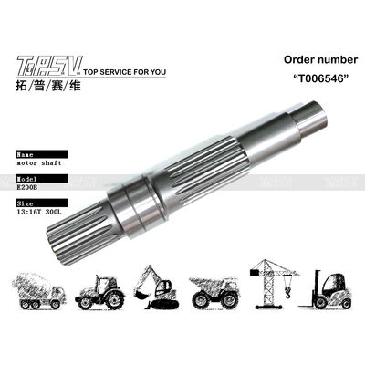 Good price 096-4372 熱処理鋼E200B 掘削機 移動モーターシャフト 優れた性能と長寿のために オンライン