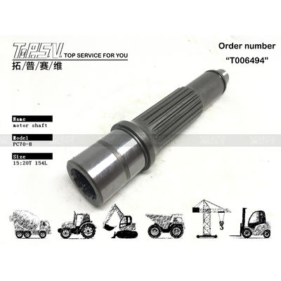 Good price TZ110D2002-00 高耐久性 PC70-8 エグババター 移動 機械修理工房のためのモーターシャフト部品 建設 オンライン
