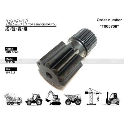 SA7117-30330 EC210 滑らかで耐久的な回転のための太陽ギアボックス