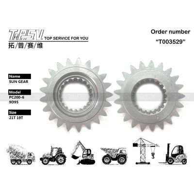 Good price 20Y-26-21170 PC200-6 6D95 エグババター スイング 1 ステージ サンギア 減速器 エグババター トランスミッションシステムにおける長持ち維持用ギアオイルのためのギアパーツ オンライン