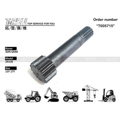 2043769 Steel ZX120 Excavator Travel 1 Stage Sun Gear for Smooth Transmission in Machinery Used in Transmission System