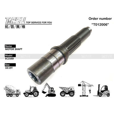 Good price EC210D油圧ショベル走行モーターシャフトポンプ部品、油圧モーター駆動 オンライン