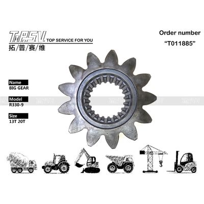 あなたの要件に合わせた、Origin熱処理R330-9油圧ショベルスイングビッグギアスペアパーツ電子部品