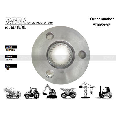 Good price 094-1514 ブラック E200B 掘削機 移動 2 段階 運搬器 精密設計部品 掘削機の動作のためのスムーズな回転と安定性を保証する オンライン
