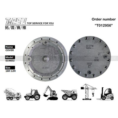 Good price 水力モーター駆動 E336D2 掘削機 最終駆動カバー 掘削機械の高精度と高耐久性のために最適化 オンライン
